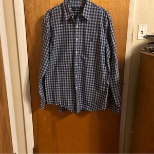 Ralph Lauren Men’s Blue Checkered Shirt